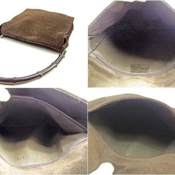 Gucci Shoulder bag Bamboo Brown Woman Authentic Us - Picture 5 of 6